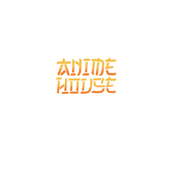 Anime House model negru pe tricou