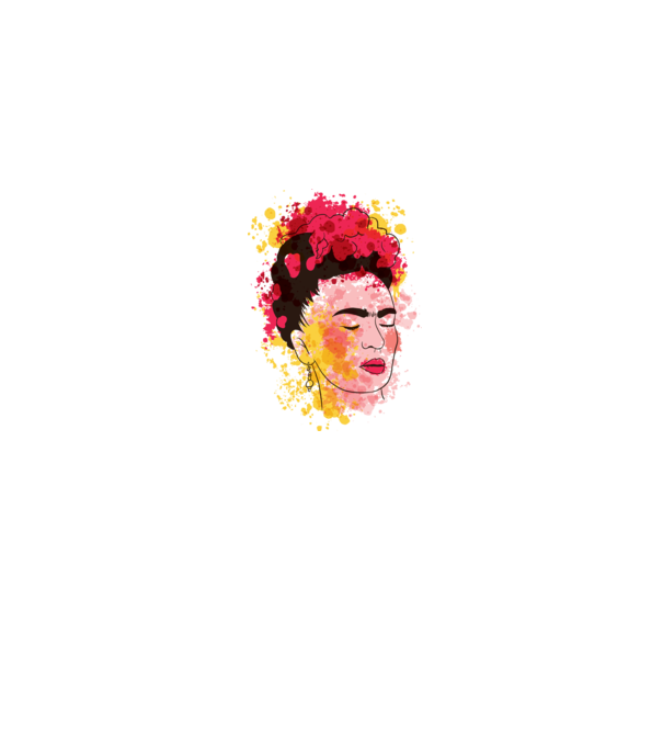 Frida Kahlo model gri pe tricou