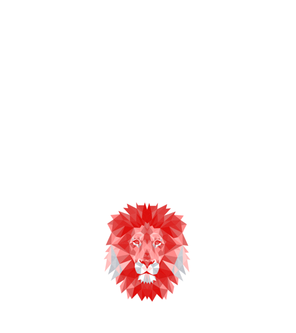 Red Lion model negru pe tricou