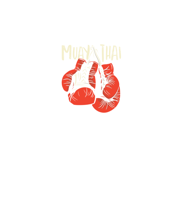 Muay Thai model negru pe tricou