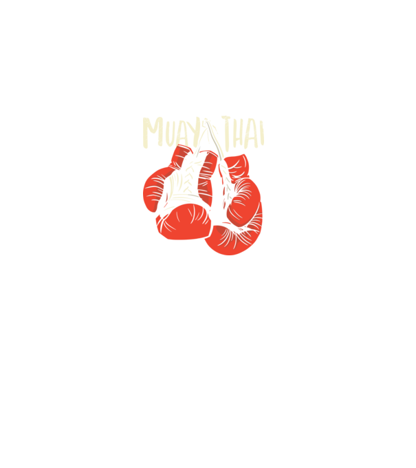 Muay Thai model negru pe tricou