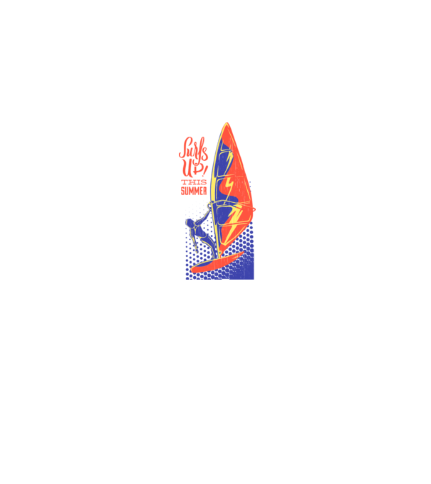 Surfs up this summer model gri pe tricou