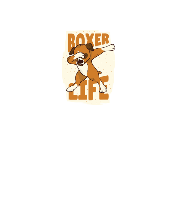 Boxer Life DAB model verde pe tricou