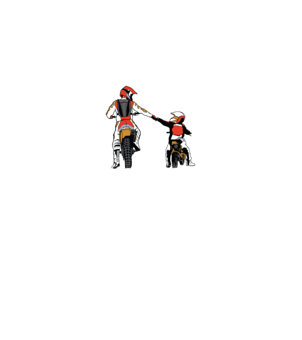 Tată și Fiu cei mai buni Prieteni - Motociclist model gri pe tricou