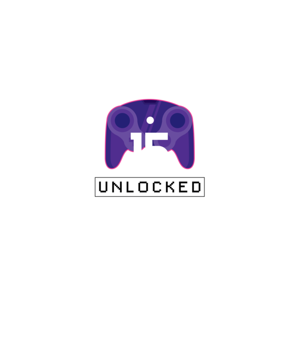 Level 15 Unlocked Gamer Birthday model negru pe tricou