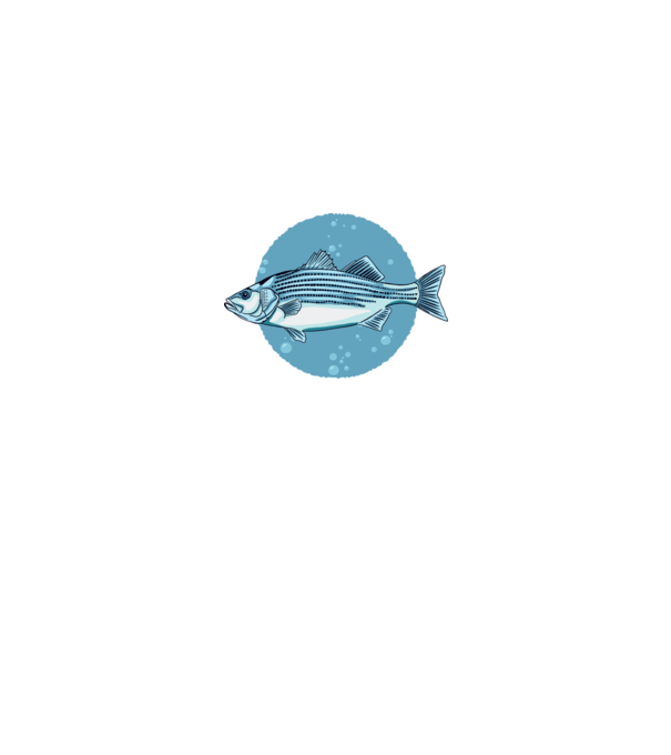 Biban de mare model albastru regal pe tricou