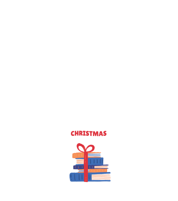 All I want for Christmas is Books tricou cu cărți model negru pe tricou