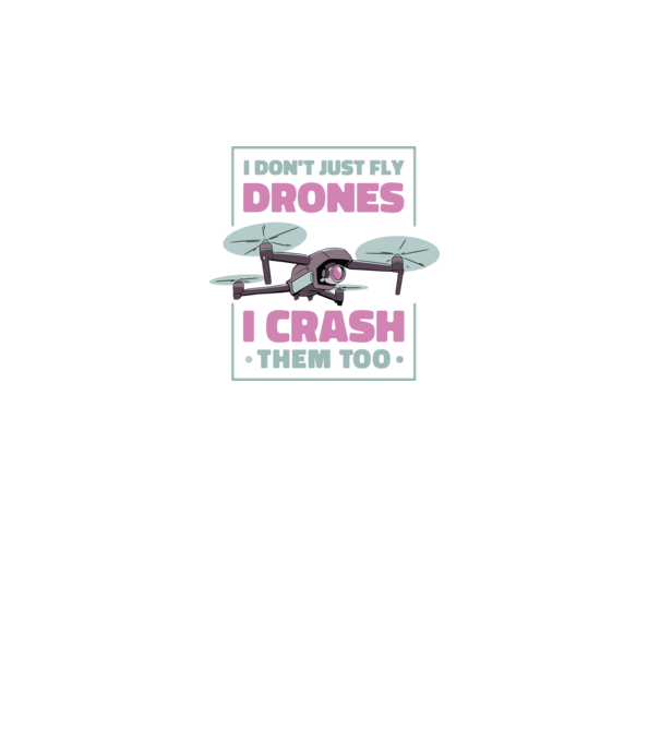 Tricou drone model alb pe tricou