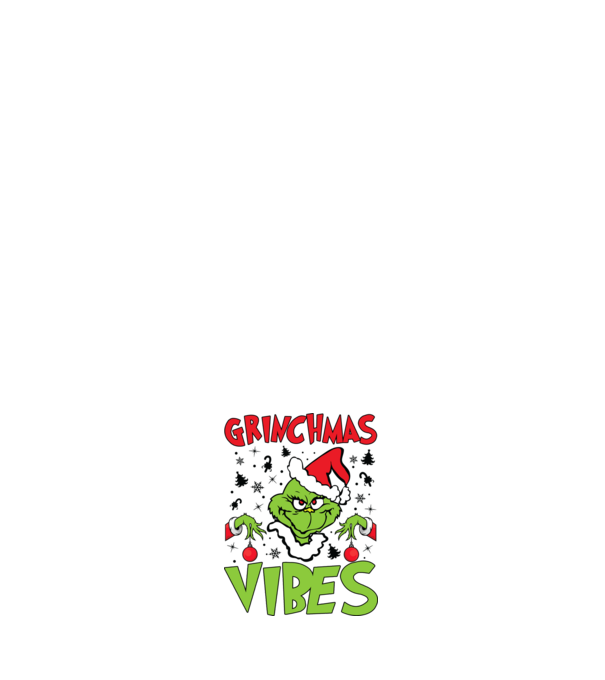 Grinchmas Vibes - Grinch model verde pe tricou