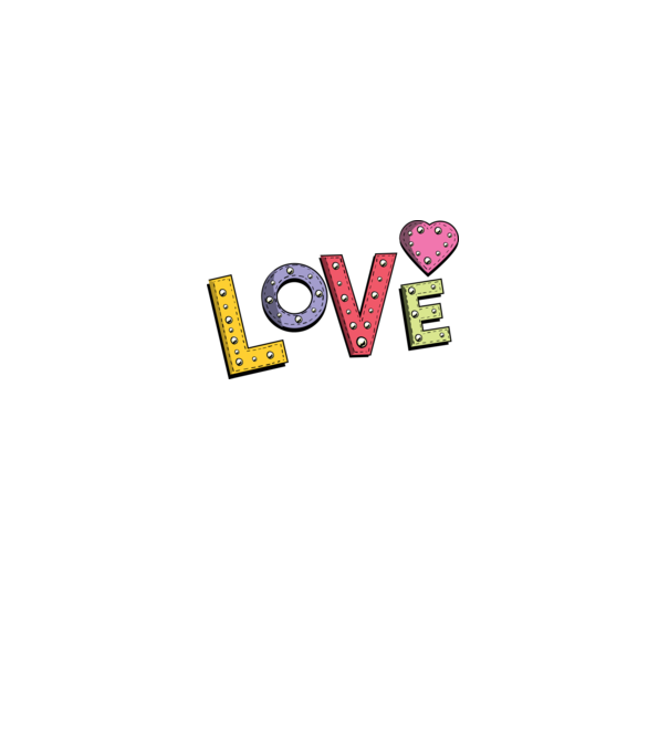 'Inscripție Love pentru Valentine''s Day' model albastru regal pe tricou