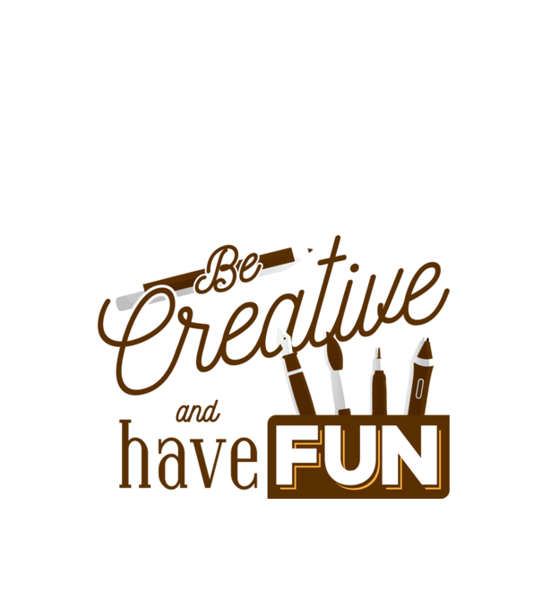 Be creative and have fun model verde de măr pe tricou