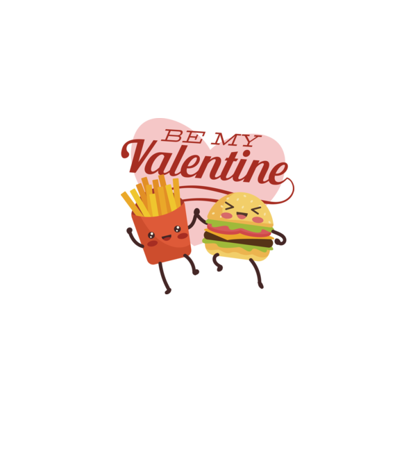 Be my Valentine - Fii dragostea mea tricou pentru Valentine s Day model alb pe tricou