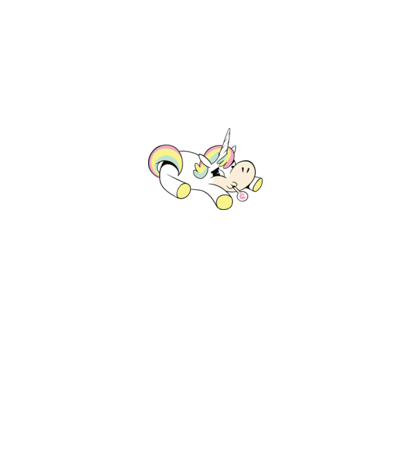 Unicorn bolnav model gri pe tricou
