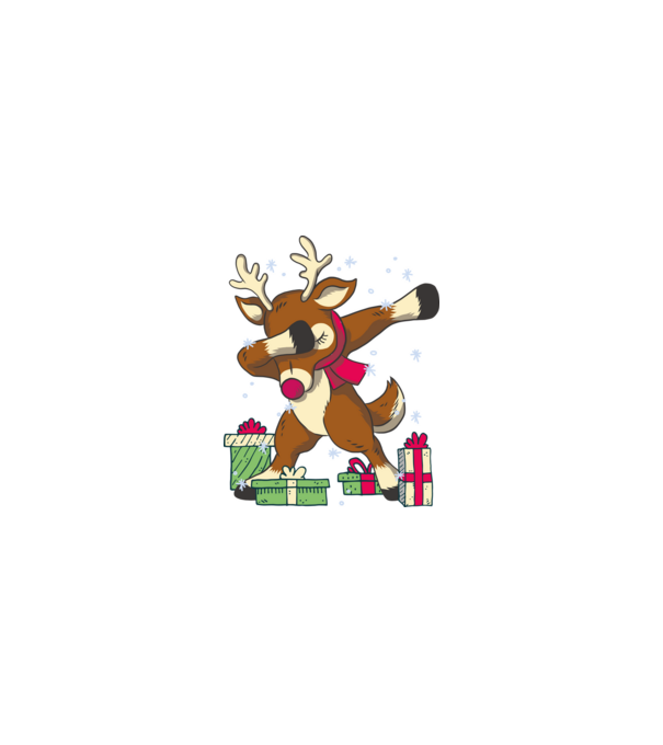 Rudolph DAB model nisipiu pe tricou