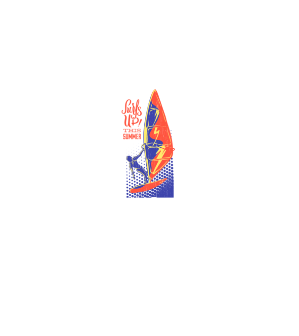 Surfs up this summer model gri pe tricou