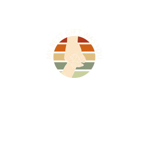 My Best Gift Was You model negru pe tricou