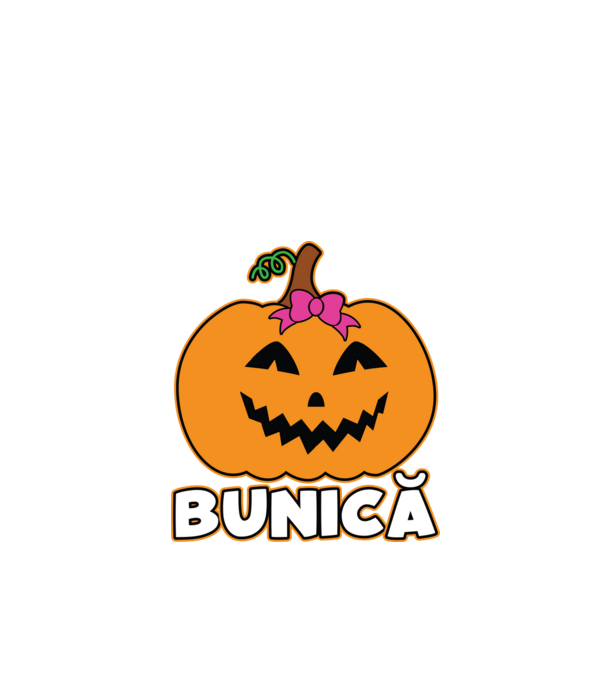 bunică model negru pe tricou