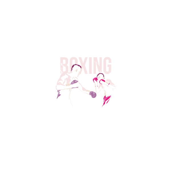 Boxing model negru pe tricou