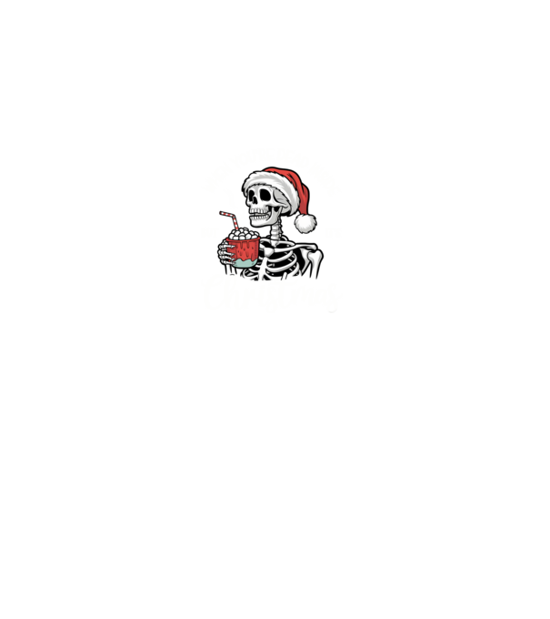 Dead inside, but it's christmas Negru model negru pe tricou