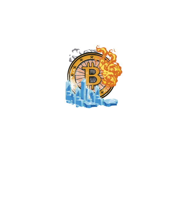 Logo Bitcoin model negru pe tricou