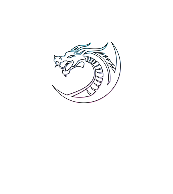 Dragon Tribal model negru pe tricou