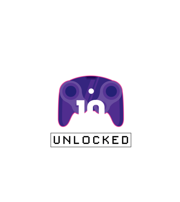 Level 10 Unlocked Gamer Birthday model negru pe tricou
