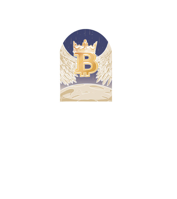 Bitcoin To The Moon Aselenizare model negru pe tricou