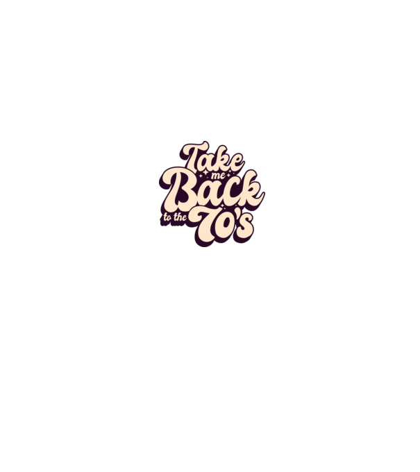 'Retro - Take me back to the 70''s' model gri pe tricou