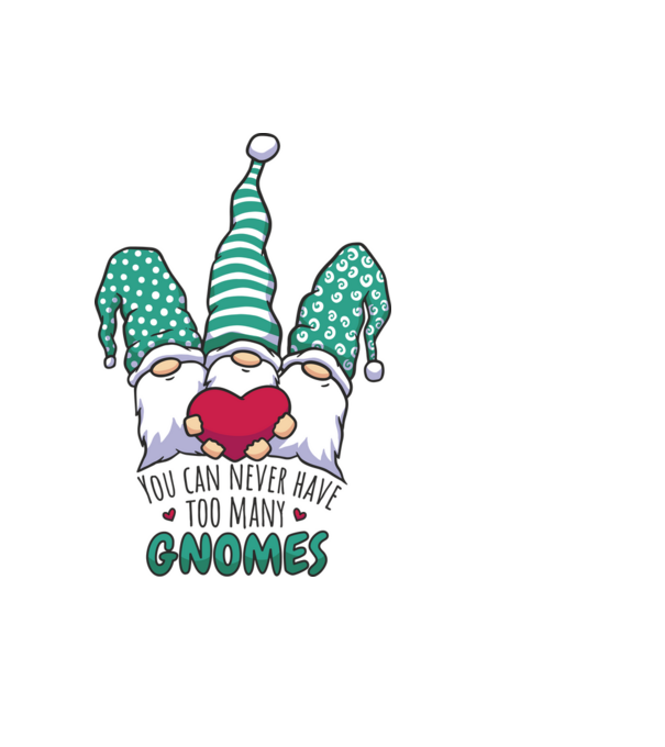 You can never have too many Gnomes model albastru deschis pe tricou
