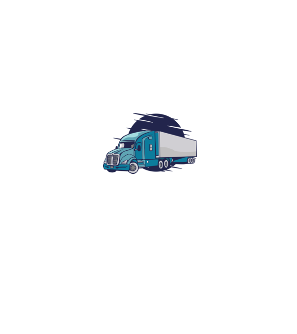 Tricou Șofer de camion model alb pe tricou