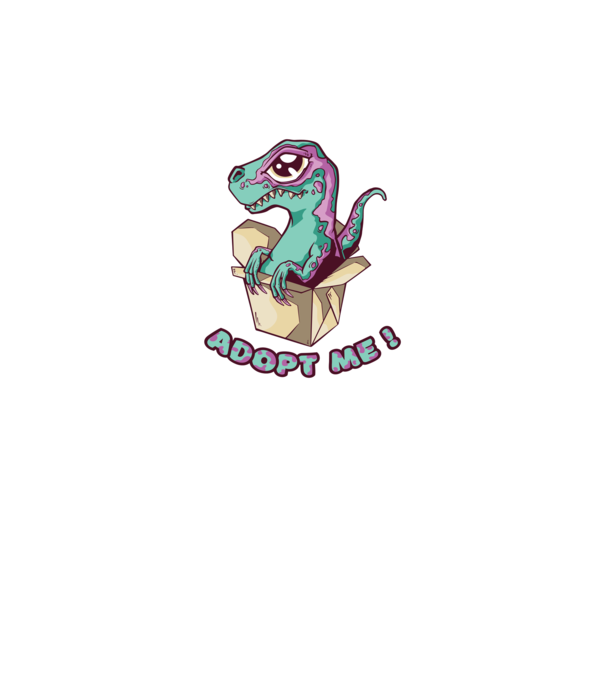 Raptor drăguț model gri pe tricou