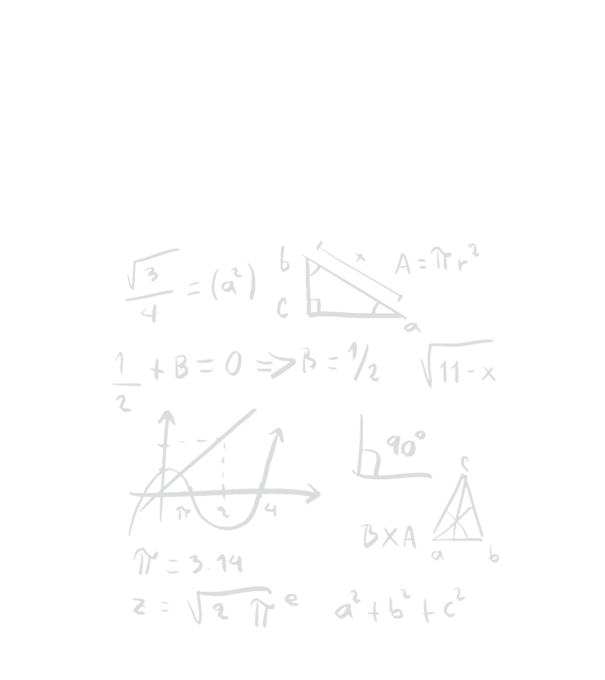 Formule matematice model negru pe tricou