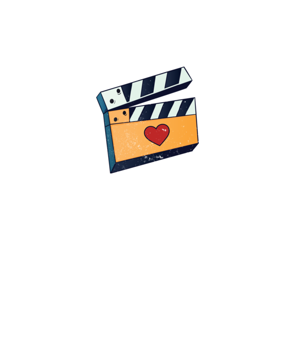 Cinema Film model roz pe tricou