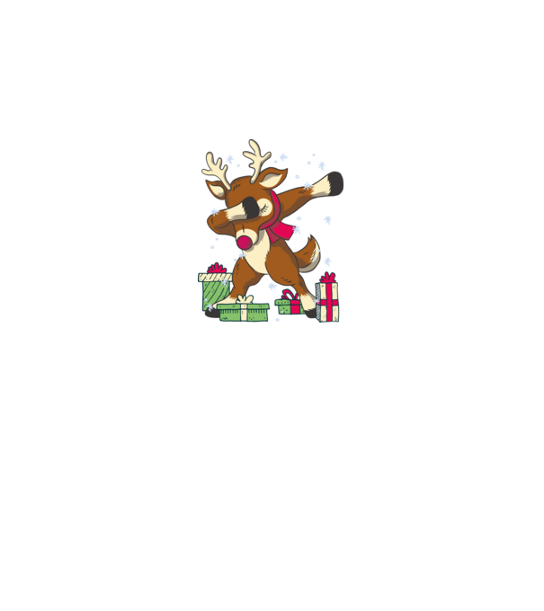 Rudolph DAB model negru pe tricou