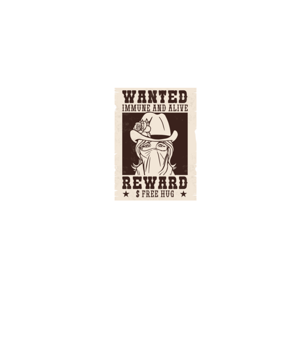 Afiș Wanted - Îmbrățișări gratuite model gri pe tricou