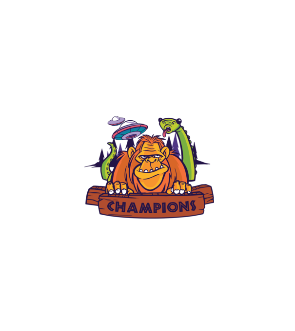 Campioni Social Distancing model negru pe tricou
