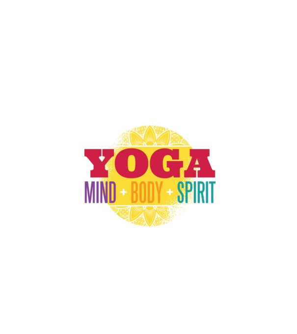 Valori yoga model albastru închis pe tricou