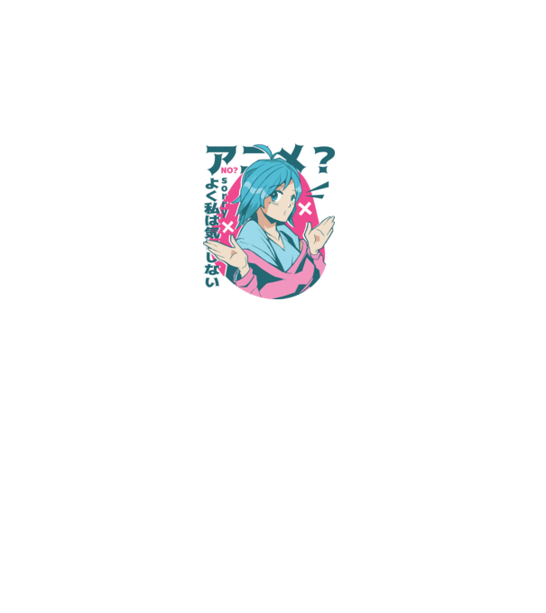 Tricou Anime model roz pe tricou