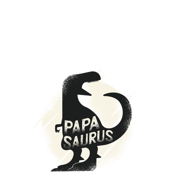 papasaurus model verde de măr pe tricou