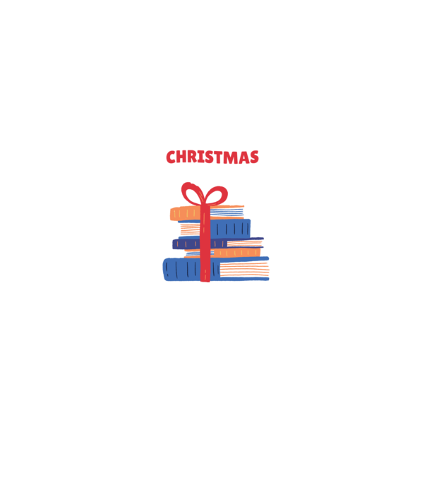 All I want for Christmas is Books tricou cu cărți model negru pe tricou
