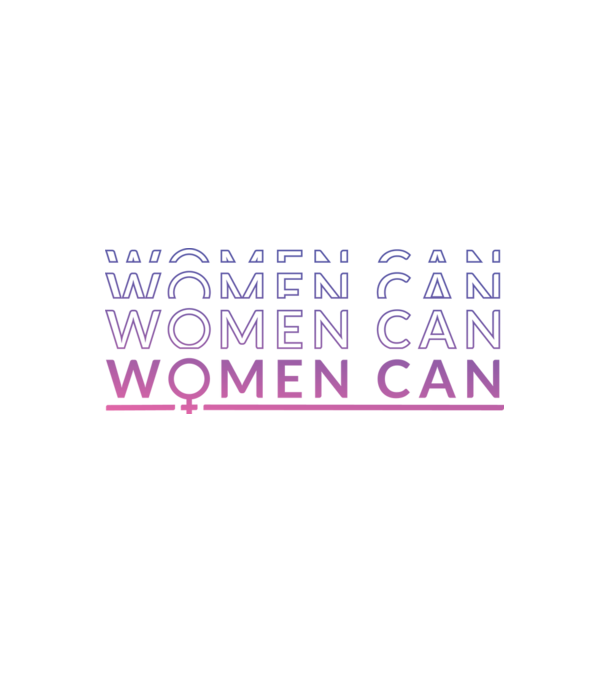 Women Can Ziua femeii model alb/roșu pe tricou
