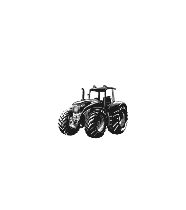 Cel mai bun tractorist model negru pe tricou