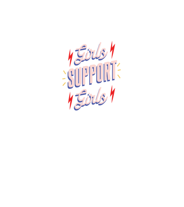 Girls Support Girls Ziua Femeii model gri pe tricou