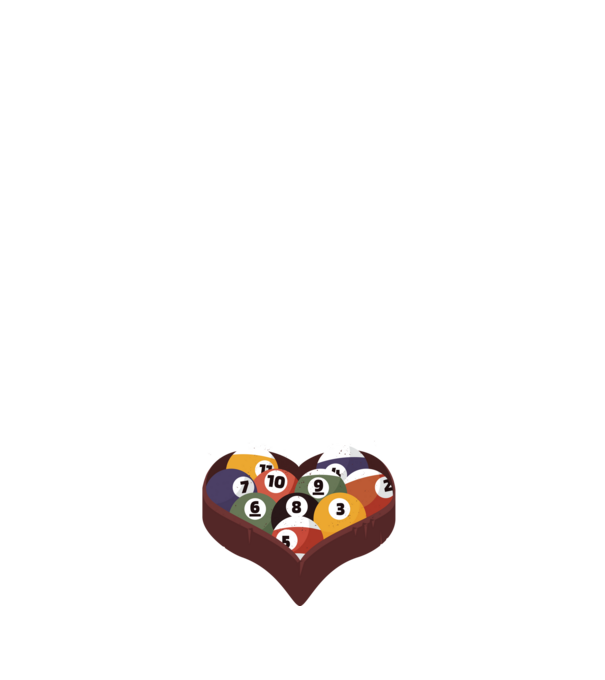 I break hearts - Biliard model verde pe tricou