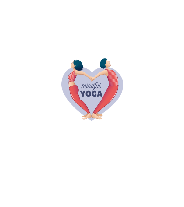 Dragoste Yoga - tricou Yoga model negru pe tricou