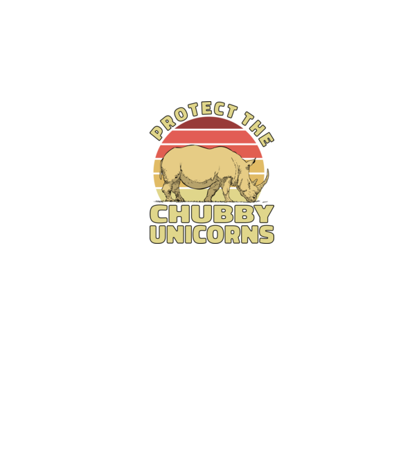 Protejați Unicornii - Rinocerii plinuți model negru pe tricou