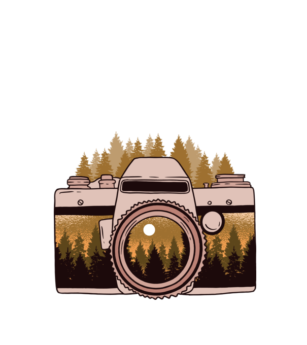 Natură Fotograf tricou fotograf model alb pe tricou
