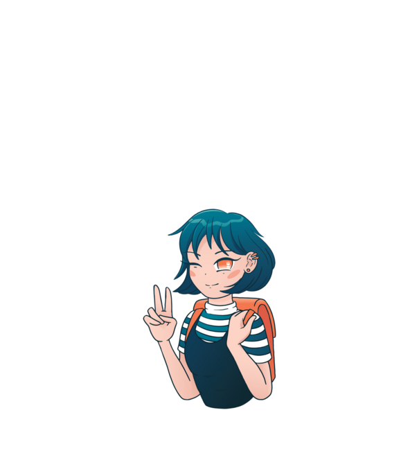 Anime fată model nisipiu pe tricou