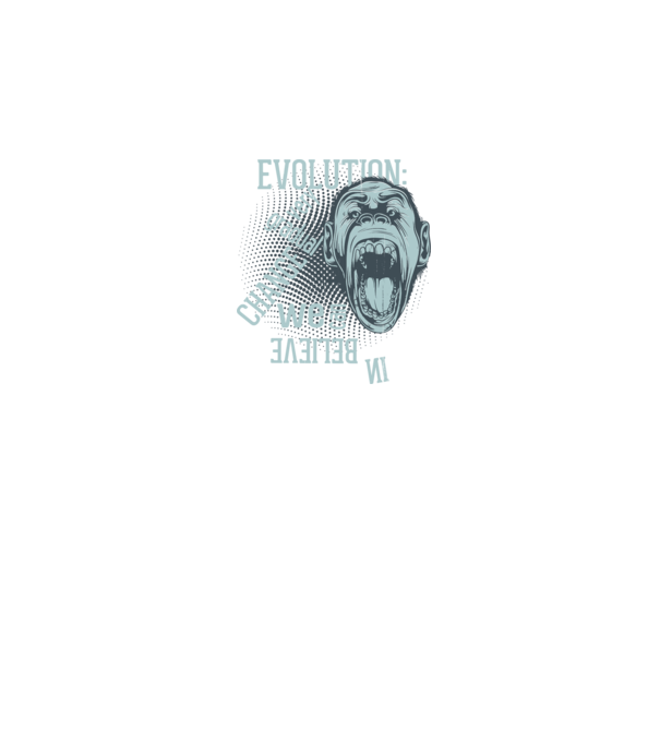Evolution - Very gradual change model negru pe tricou