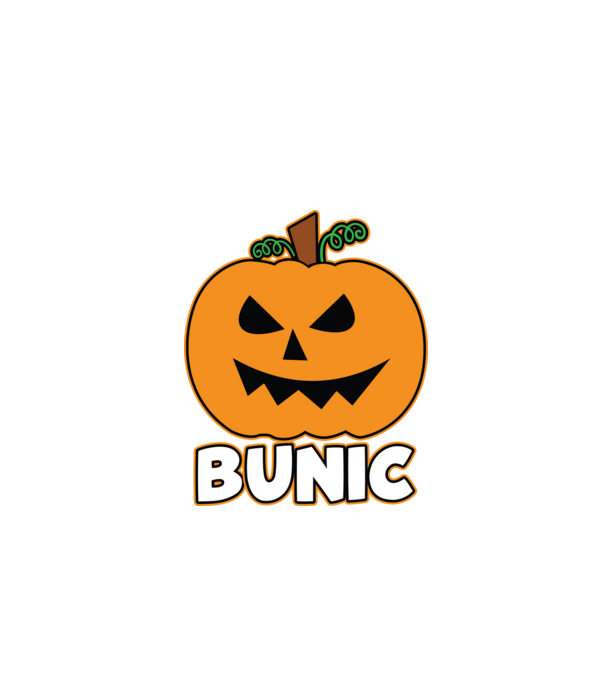 bunic model negru pe tricou